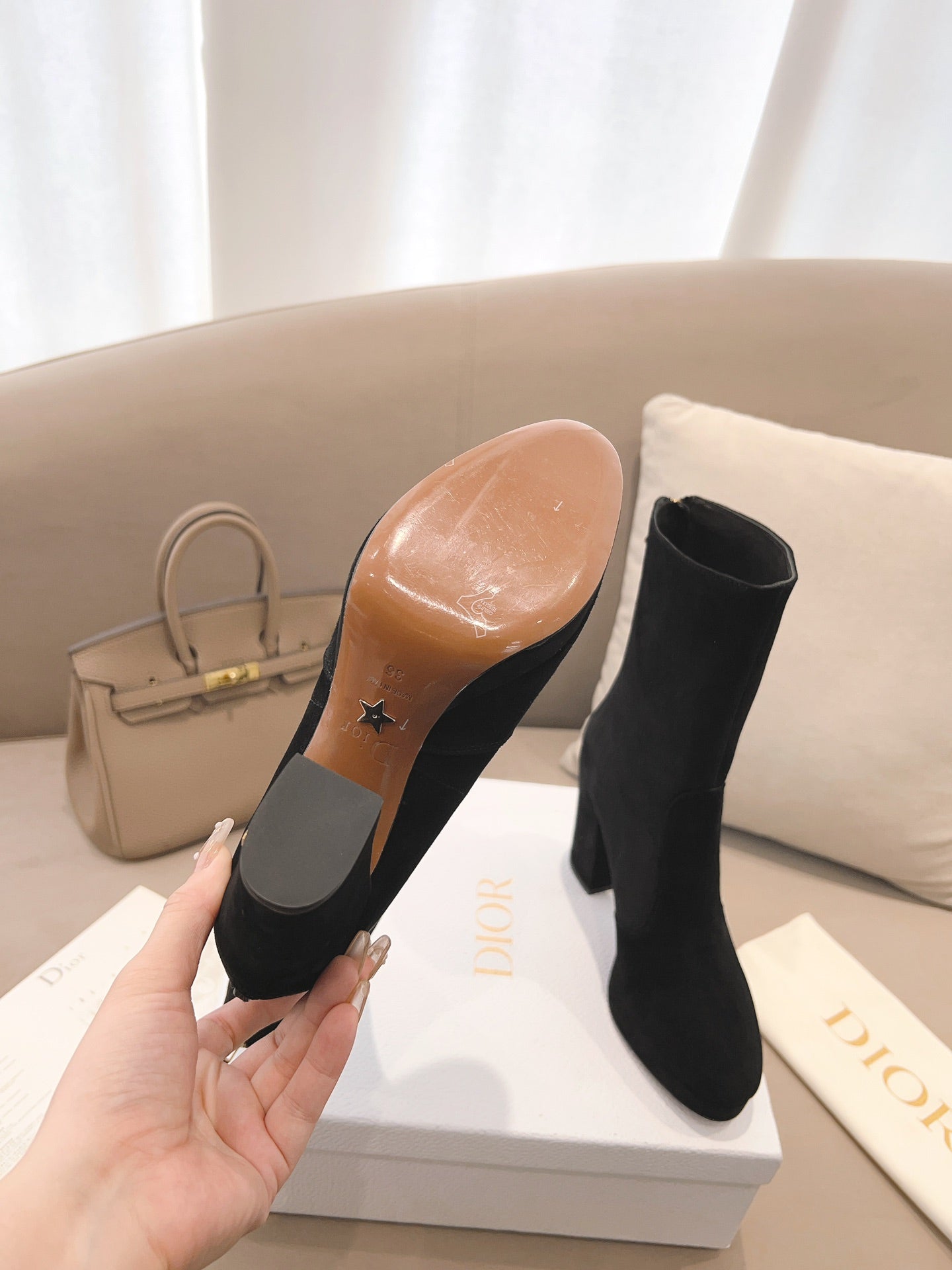 VBS D RISE ANKLE BOOTS BLACK