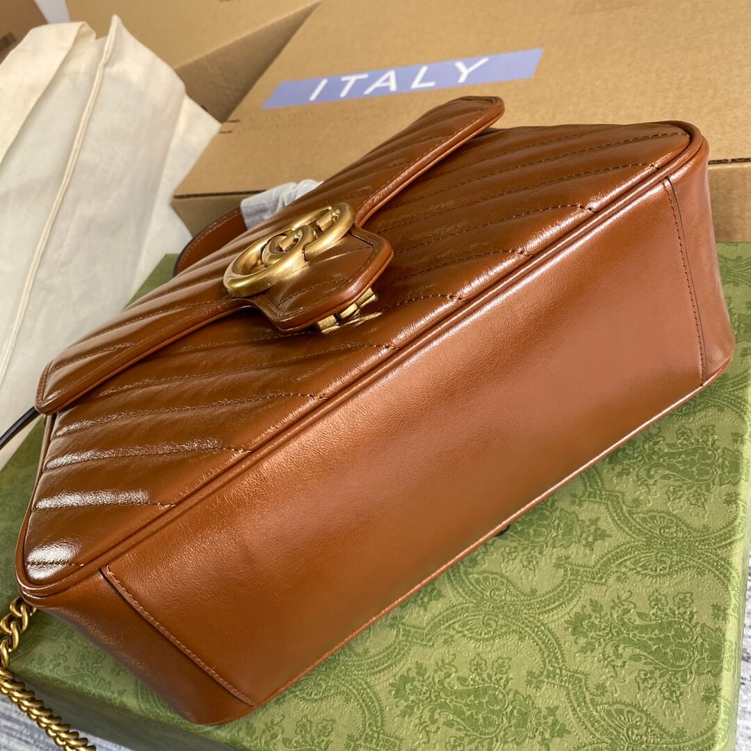 VBS-498110 shoulder bag Handbag Leather apricot Big size