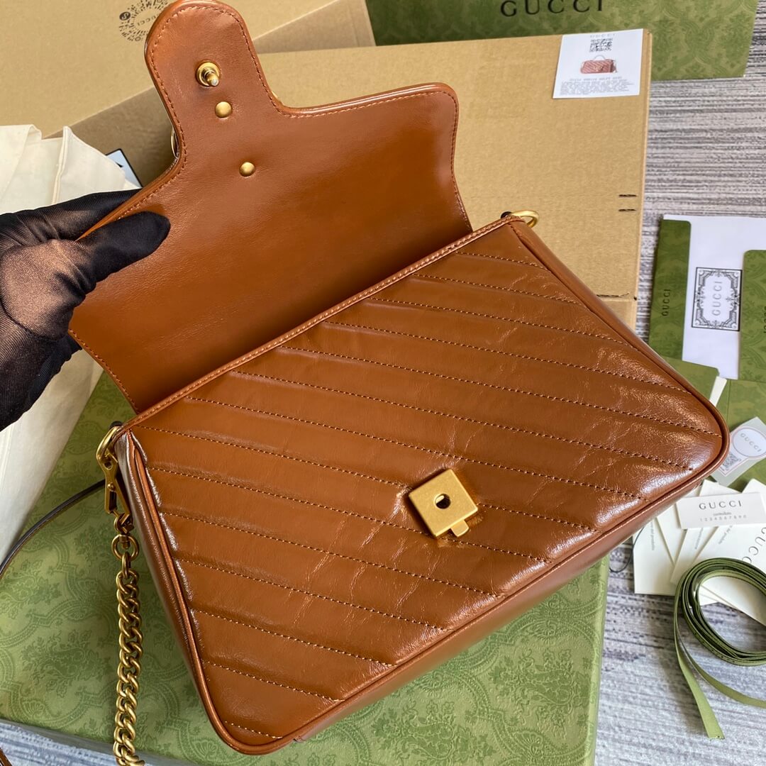 VBS-498110 shoulder bag Handbag Leather apricot Big size