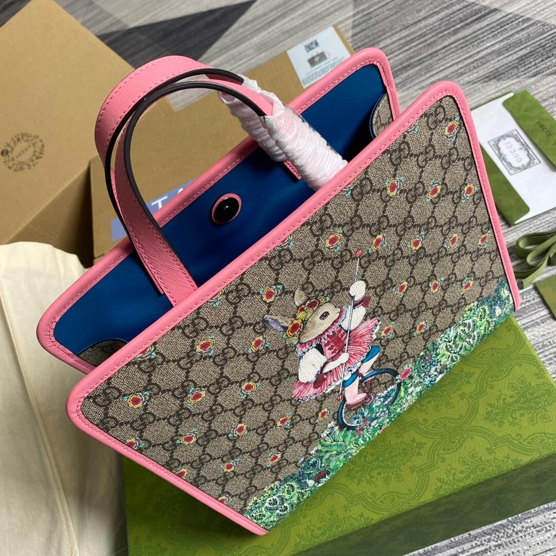 VBS-605614 Handbag retro style pink