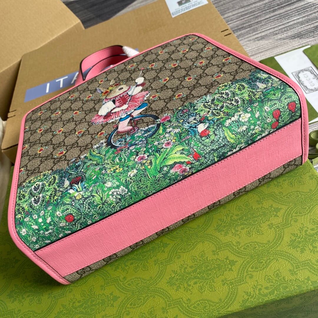 VBS-605614 Handbag retro style pink