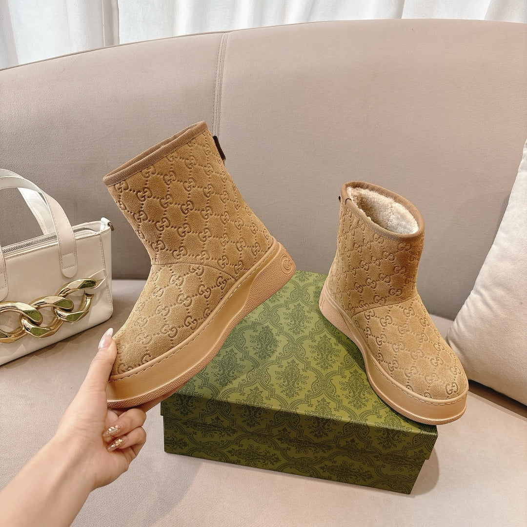 Vbs WOMEN’S BOOT Vbs SUEDE CANVAS BROWN