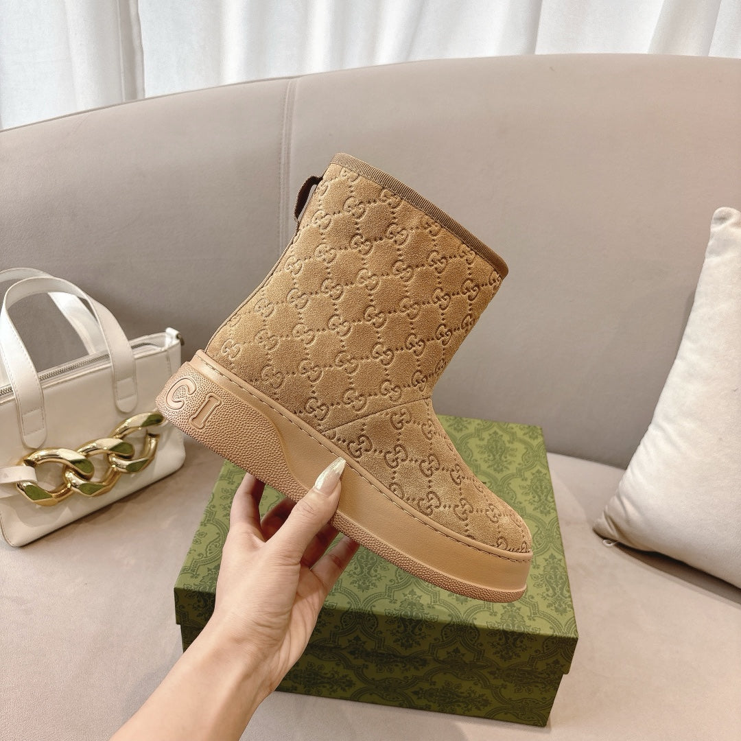 Vbs WOMEN’S BOOT Vbs SUEDE CANVAS BROWN