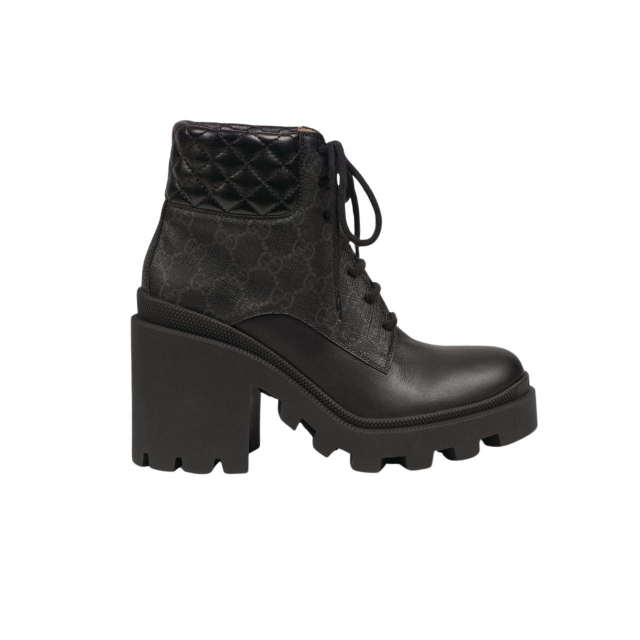 GG GG SUPREME ANKLE BOOTS BLACK 659691 UC810 1000