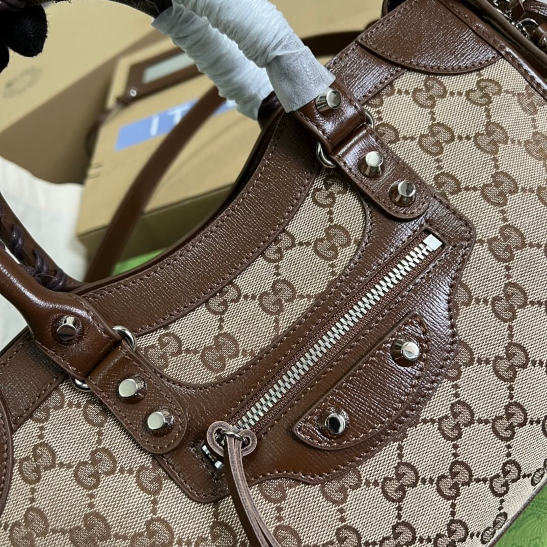 VBS 681690 shoulder bag Handbag Aria Real Leather/pvc brown