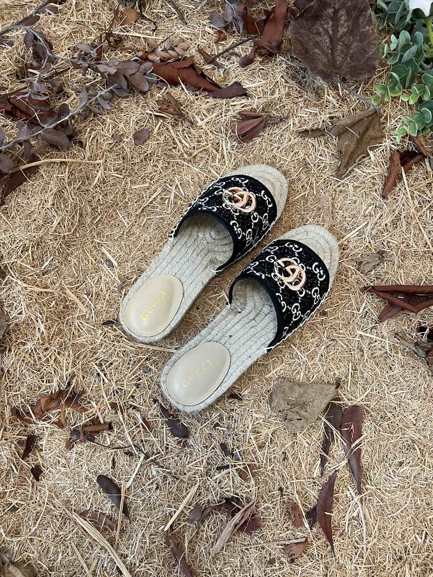 VBS new MARMONT SLIDES slippers black-2 starboard flat canvas sandals