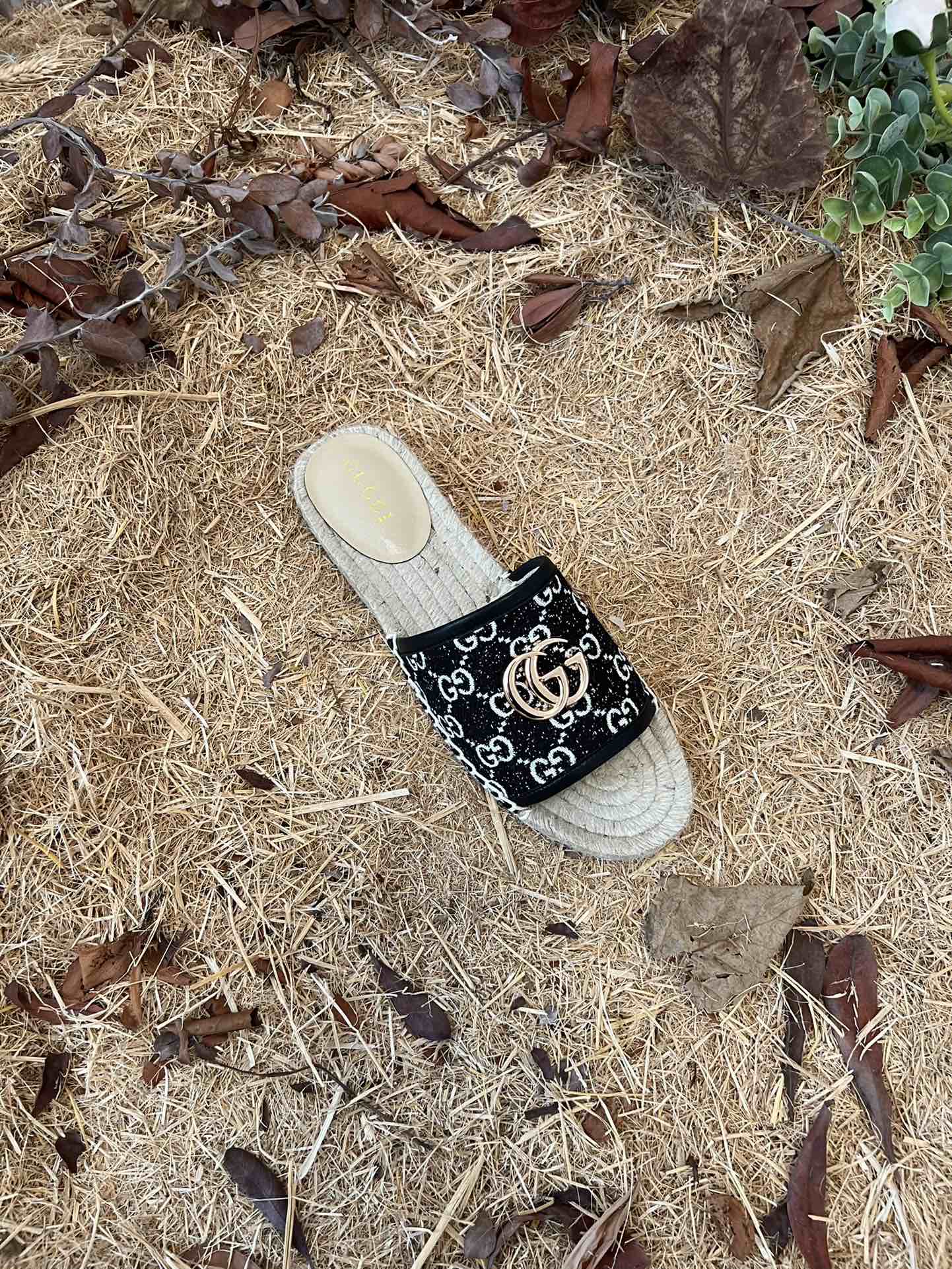 VBS new MARMONT SLIDES slippers black-2 starboard flat canvas sandals