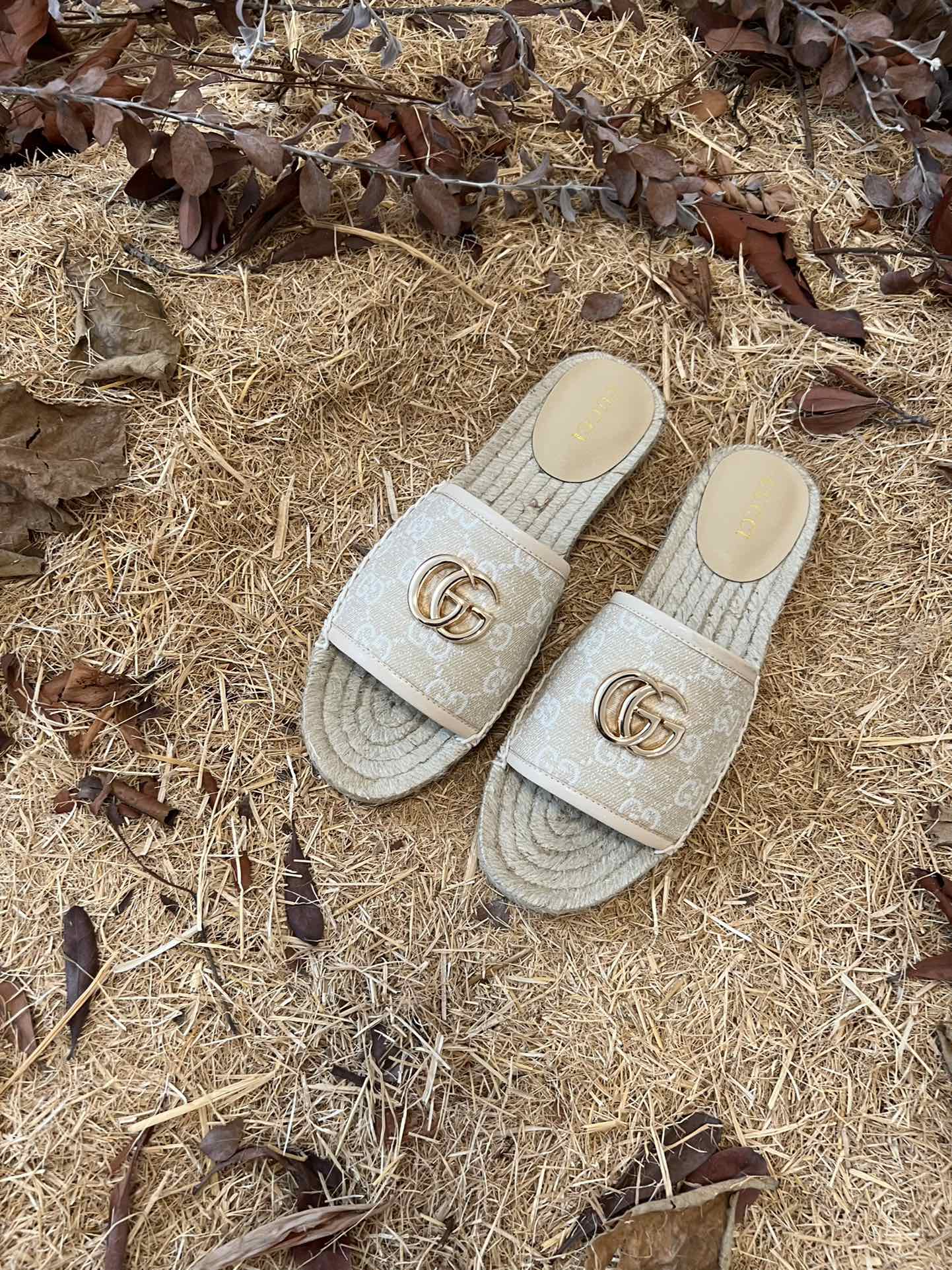 VBS new MARMONT SLIDES slippers apricot starboard flat canvas sandals