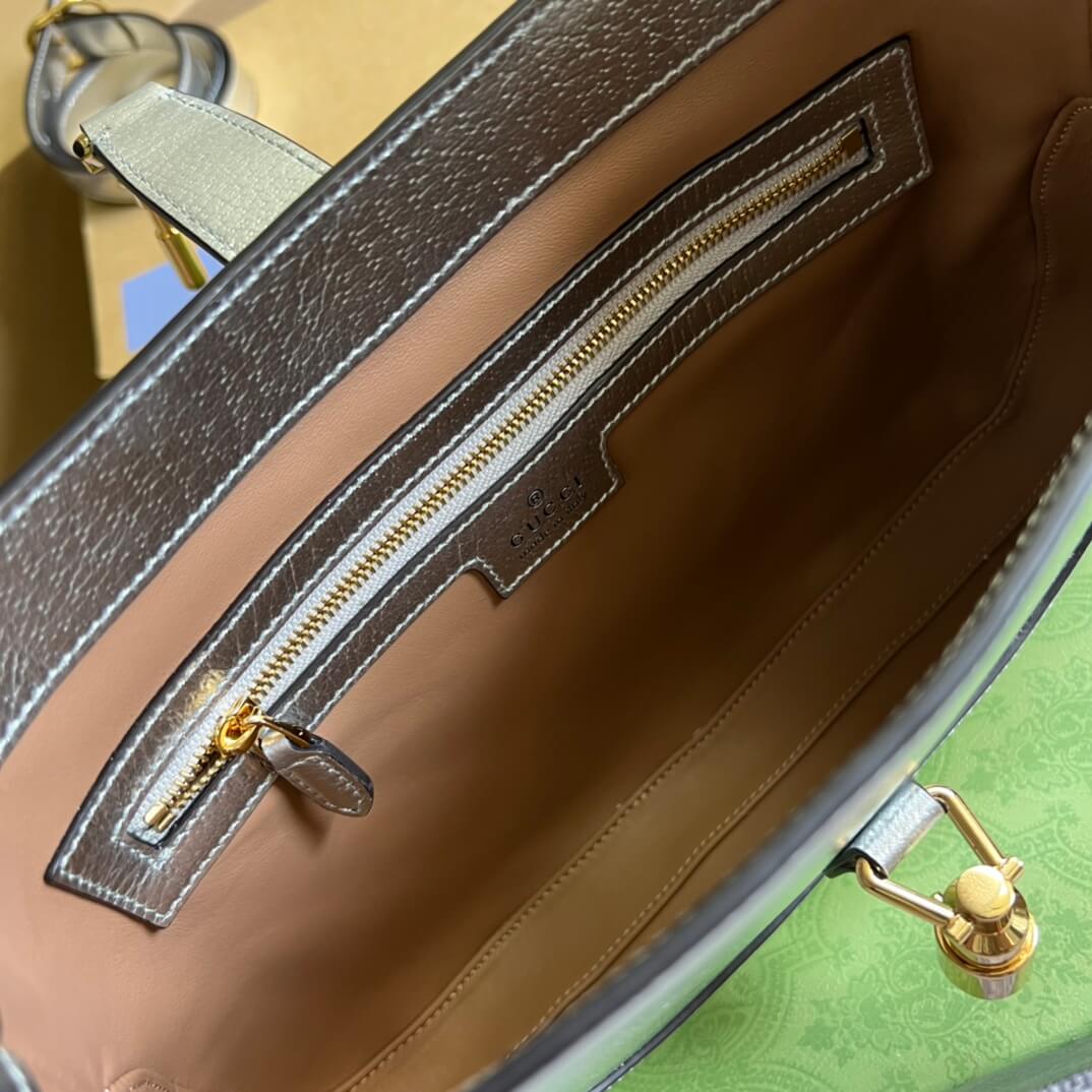 VBS Subaxillary bag silver full leather 636709