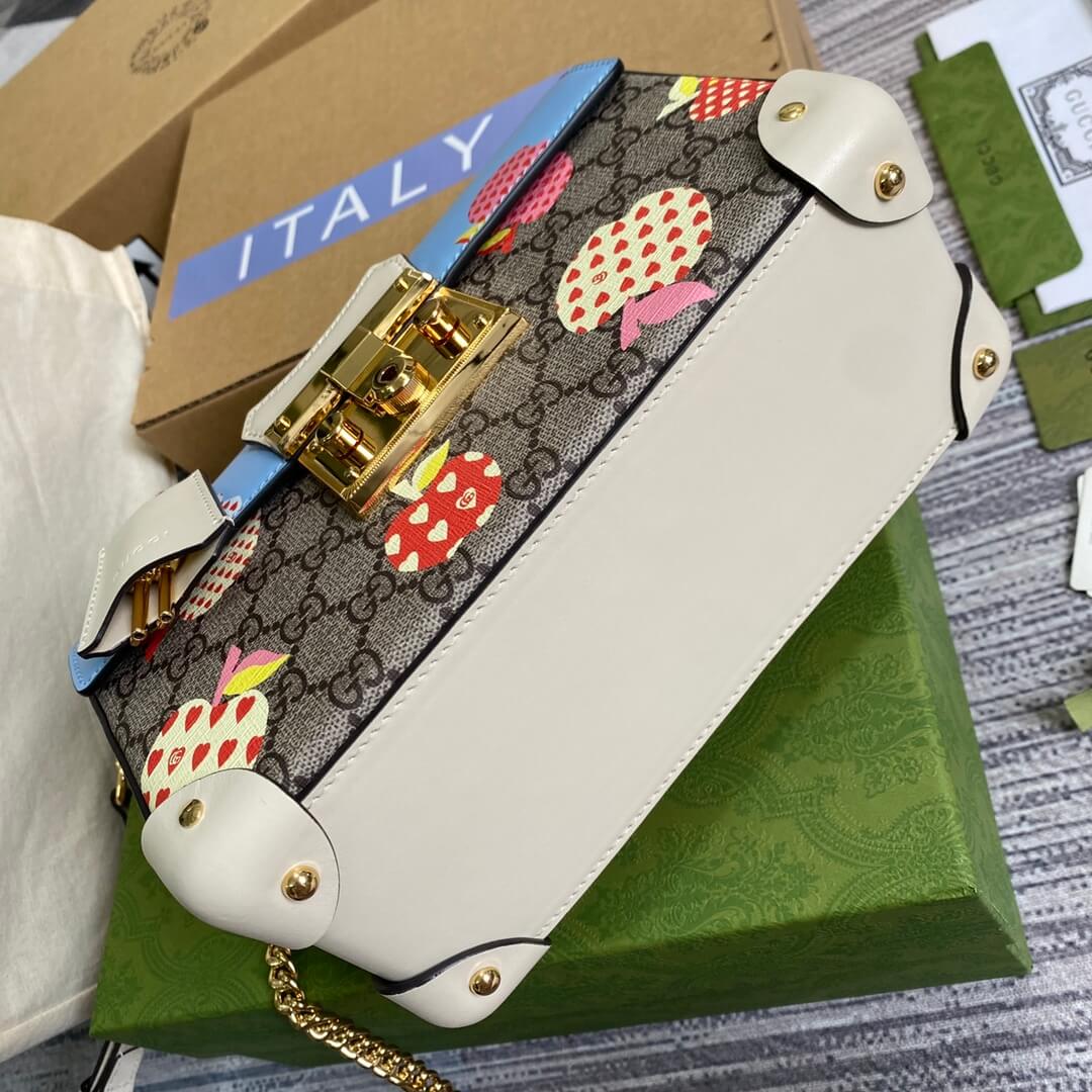 VBS 603221 Handbag shoulder bag cross body bags blue Padlock calfskin