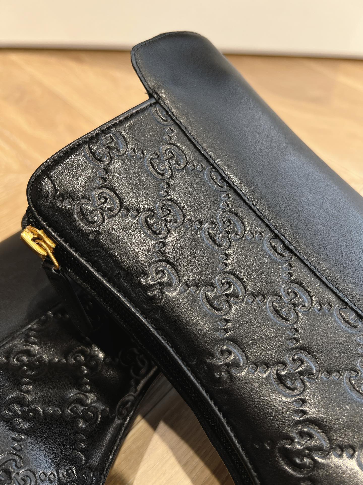 Vbs LEATHER ANKLE BOOTS BLACK