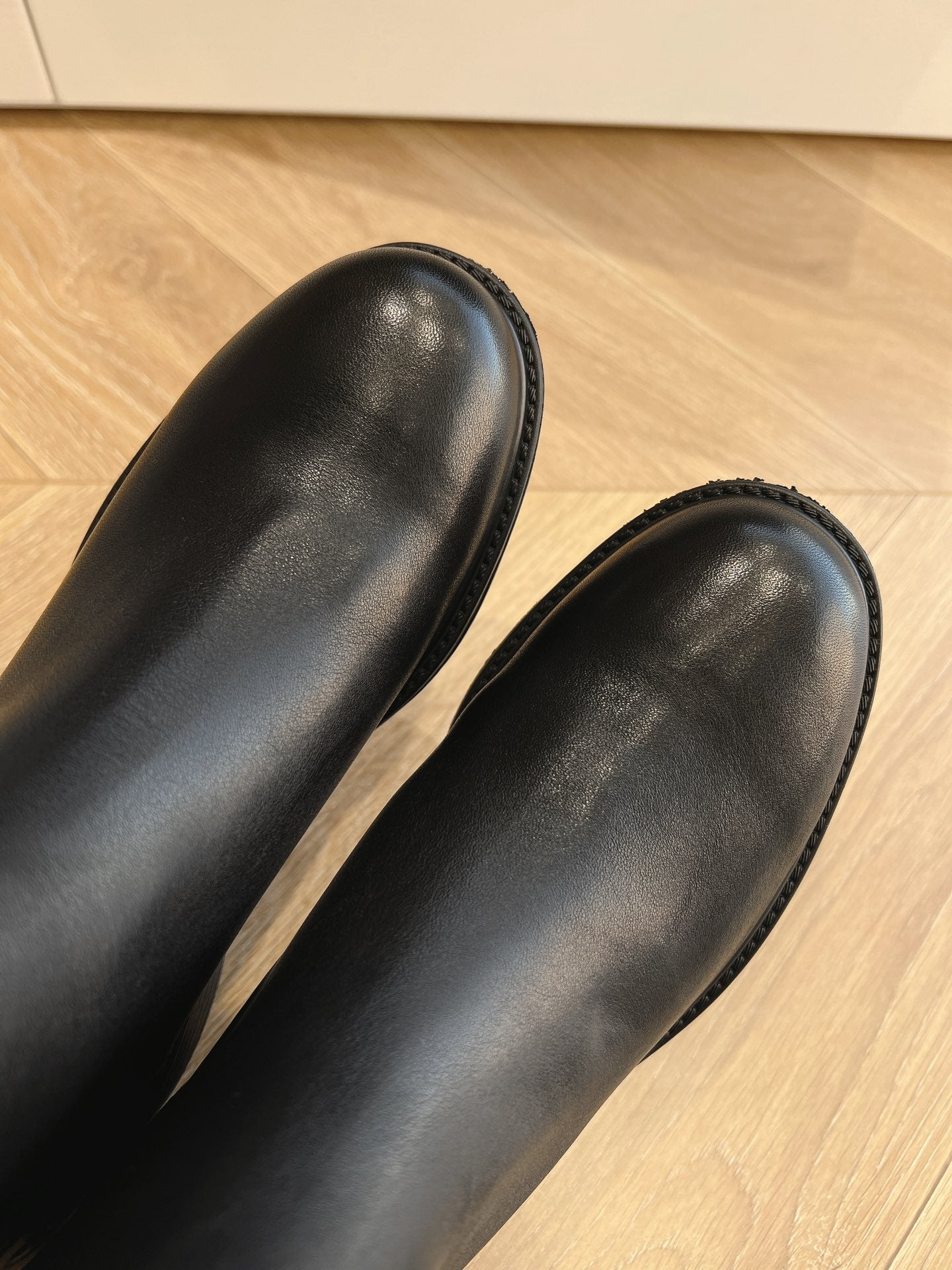 Vbs LEATHER ANKLE BOOTS BLACK