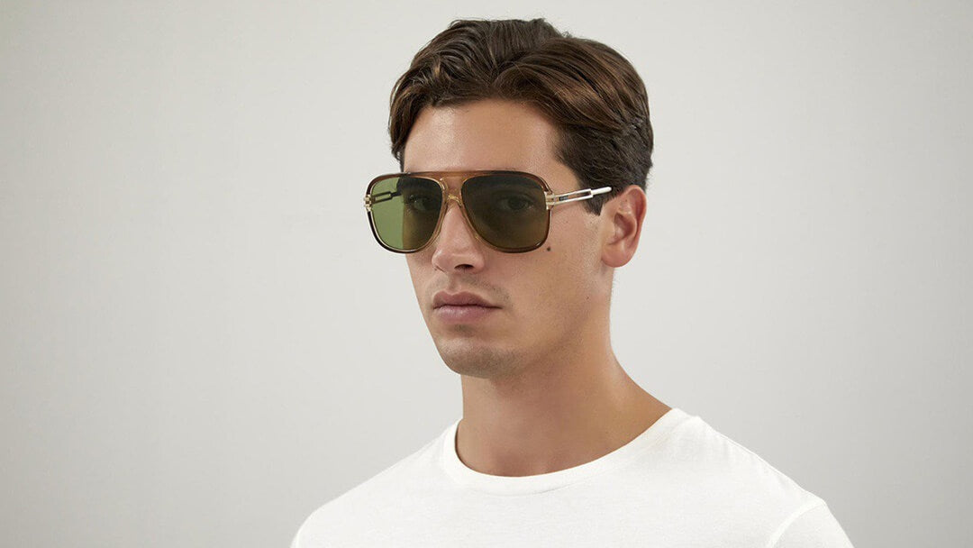 GUCC Fashion Dual Contrast Sunglasses VBS1105S