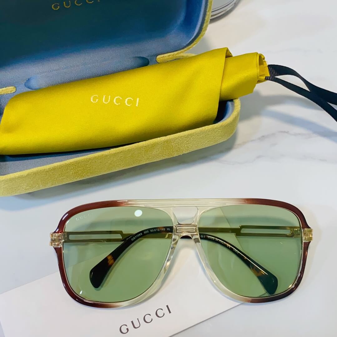 GUCC Fashion Dual Contrast Sunglasses VBS1105S