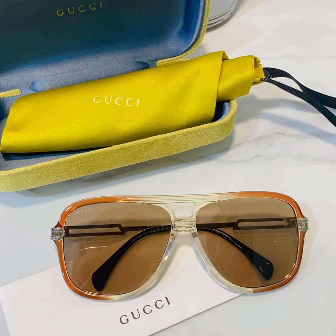 GUCC Fashion Dual Contrast Sunglasses VBS1105S