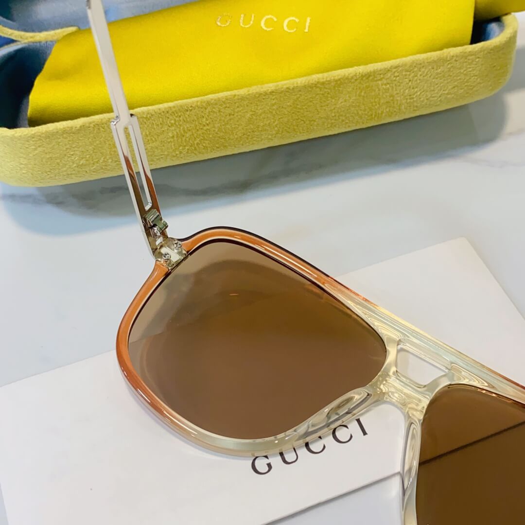 GUCC Fashion Dual Contrast Sunglasses VBS1105S
