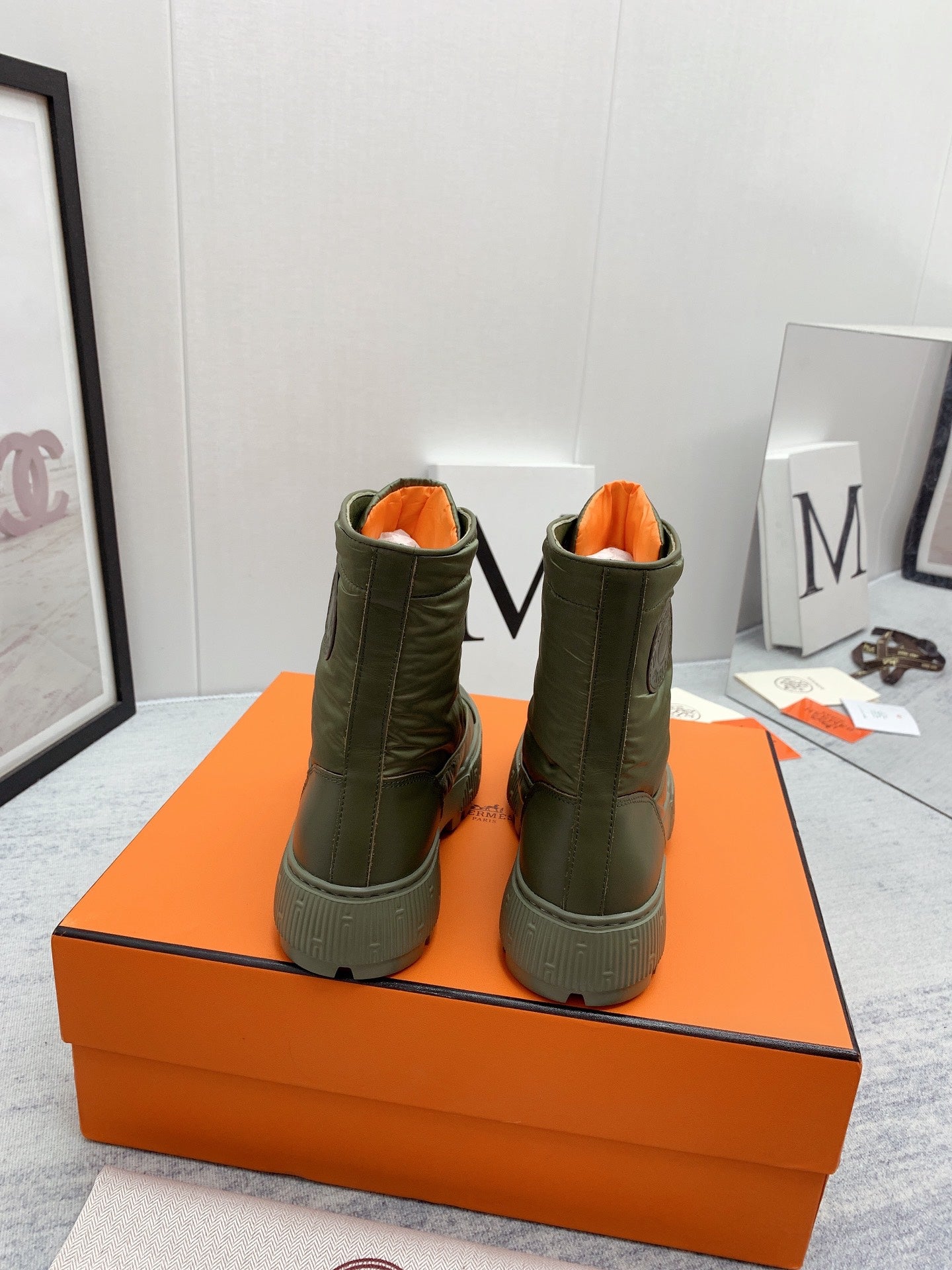 VBS FRESH ANKLE BOOTS GREEN