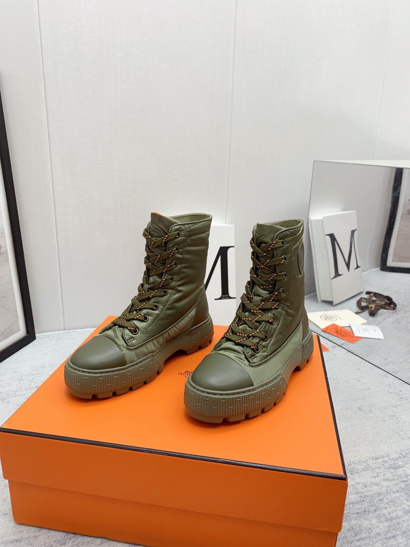 VBS FRESH ANKLE BOOTS GREEN