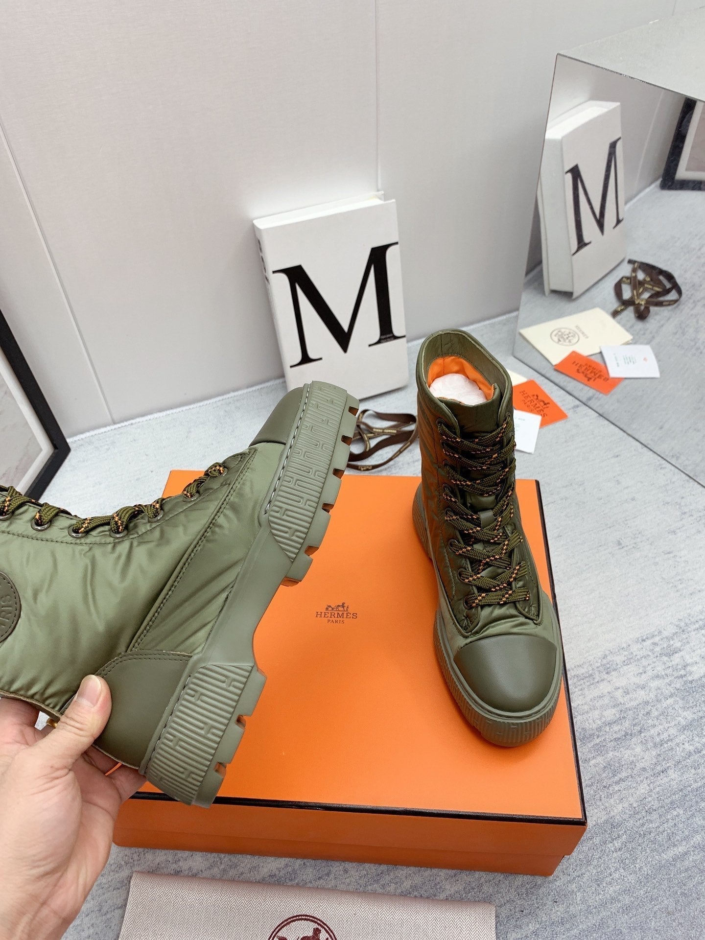 VBS FRESH ANKLE BOOTS GREEN