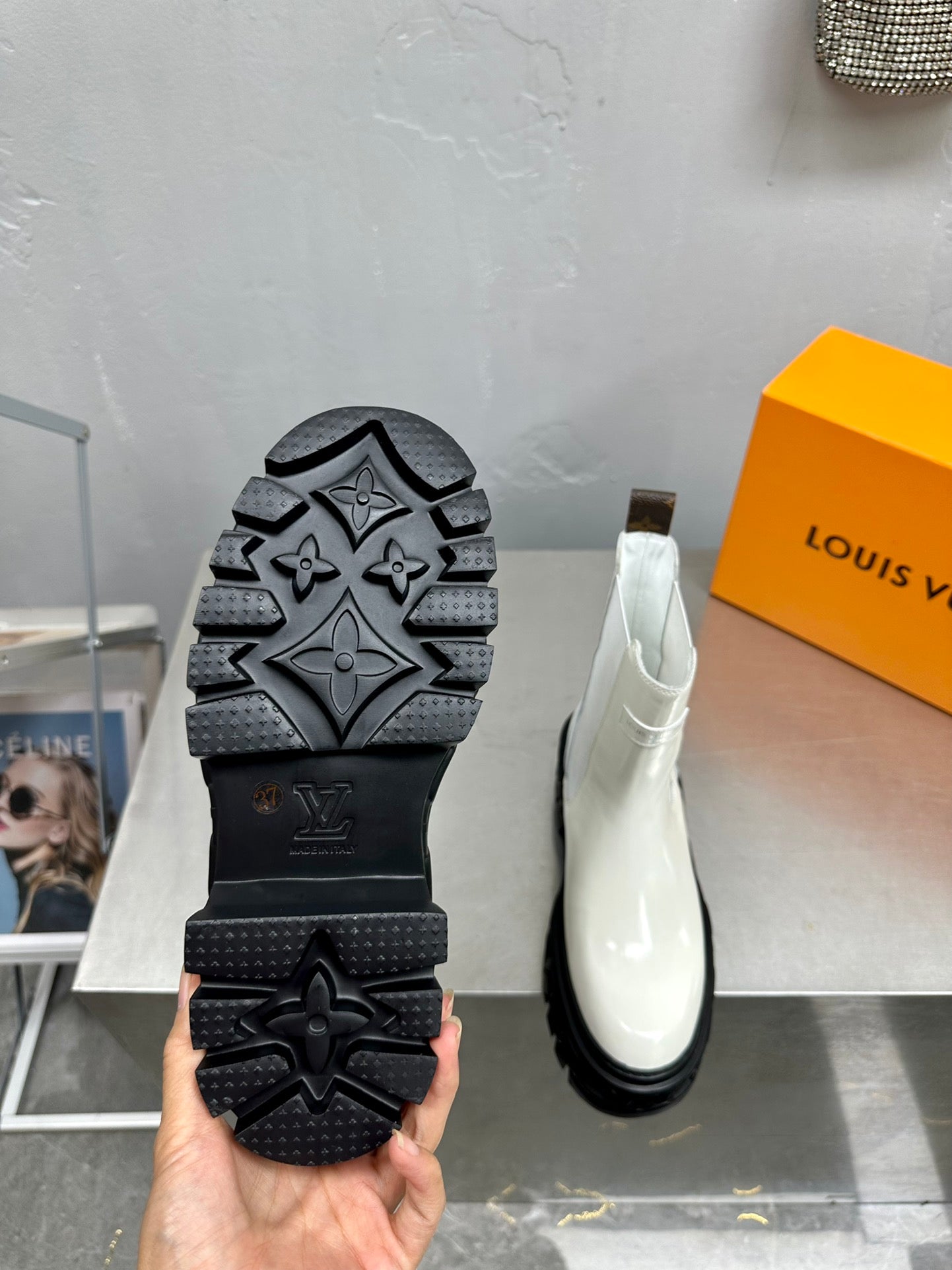 nmb nmb RECORD CHELSEA BOOT WHITE 1AC7YX