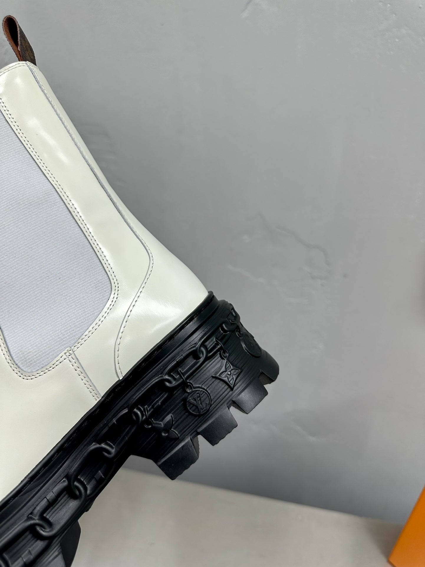 nmb nmb RECORD CHELSEA BOOT WHITE 1AC7YX