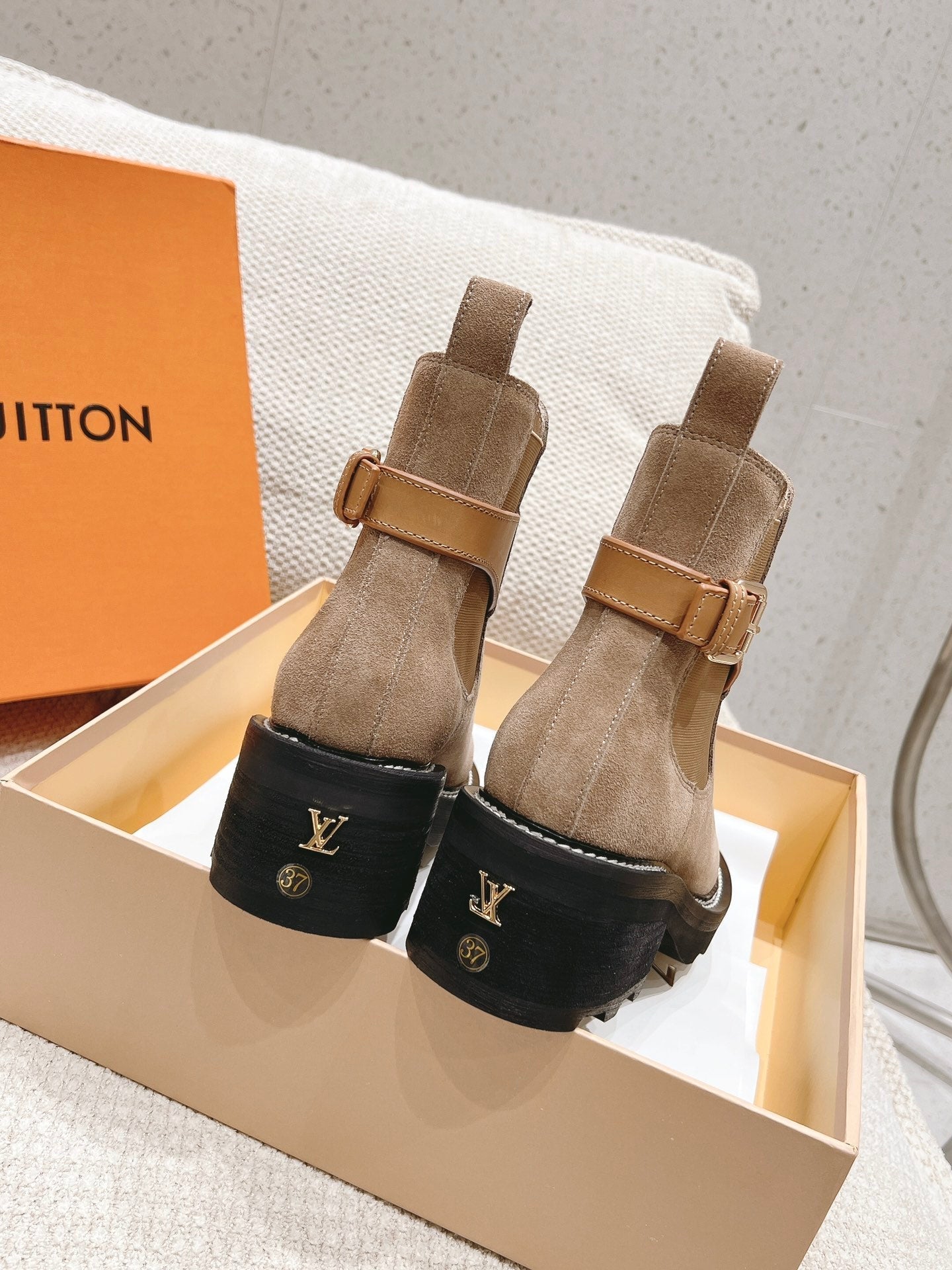 nmb BEAUBOURG ANKLE BOOT BEIGE 1ACKD3