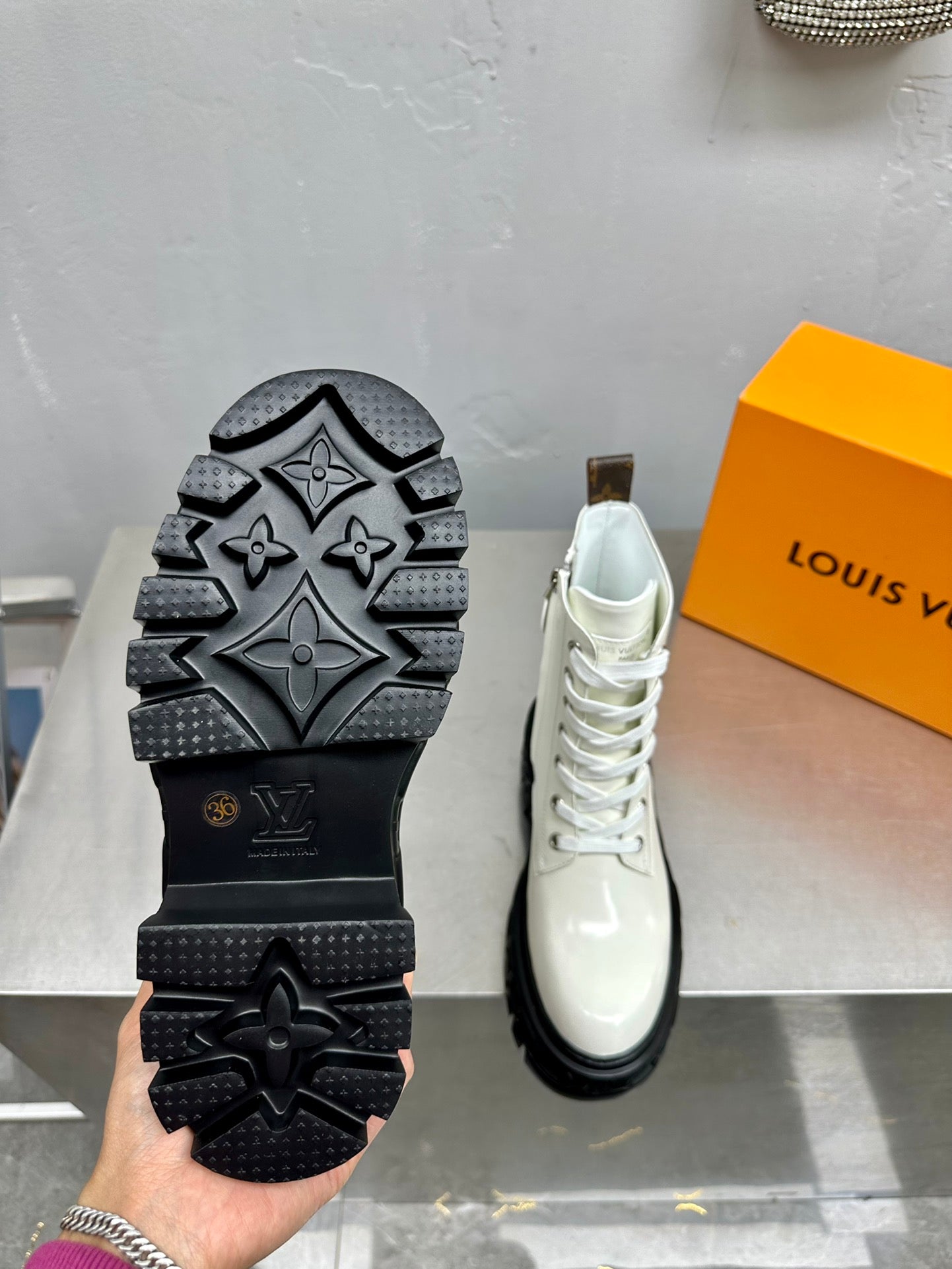 nmb nmb RECORD RANGER BOOT WHITE