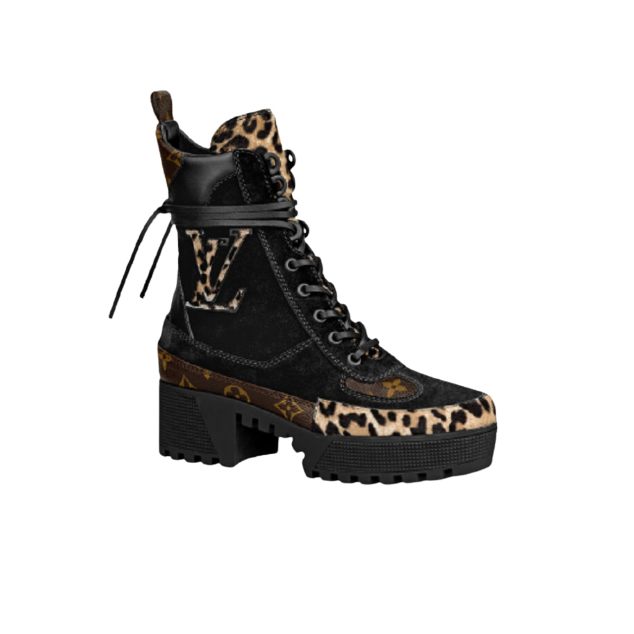 nmb LAUREATE PLATFORM DESERT BOOTS BLACK 1A5NNU