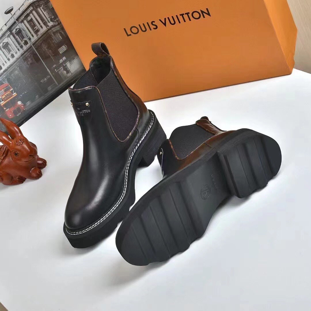 nmb nmb BEAUBOURG ANKLE BOOTS CALF LEATHER BLACK 1A8949