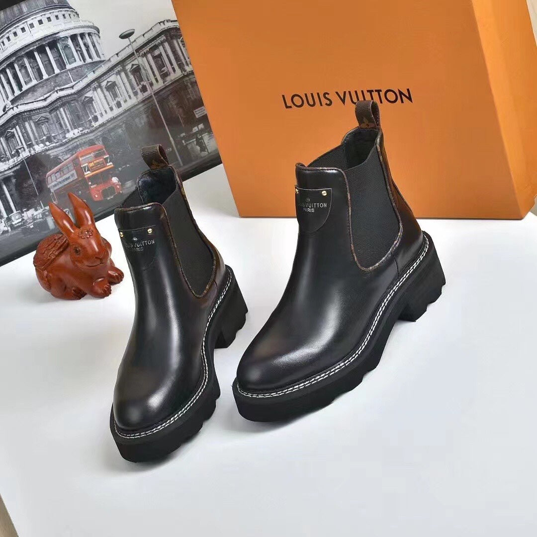 nmb nmb BEAUBOURG ANKLE BOOTS CALF LEATHER BLACK 1A8949