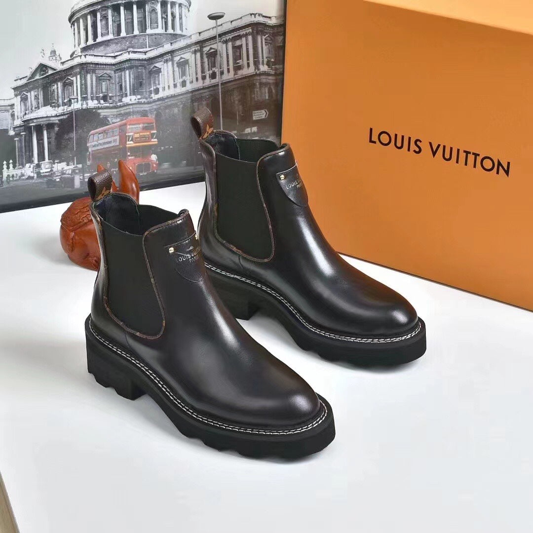 nmb nmb BEAUBOURG ANKLE BOOTS CALF LEATHER BLACK 1A8949