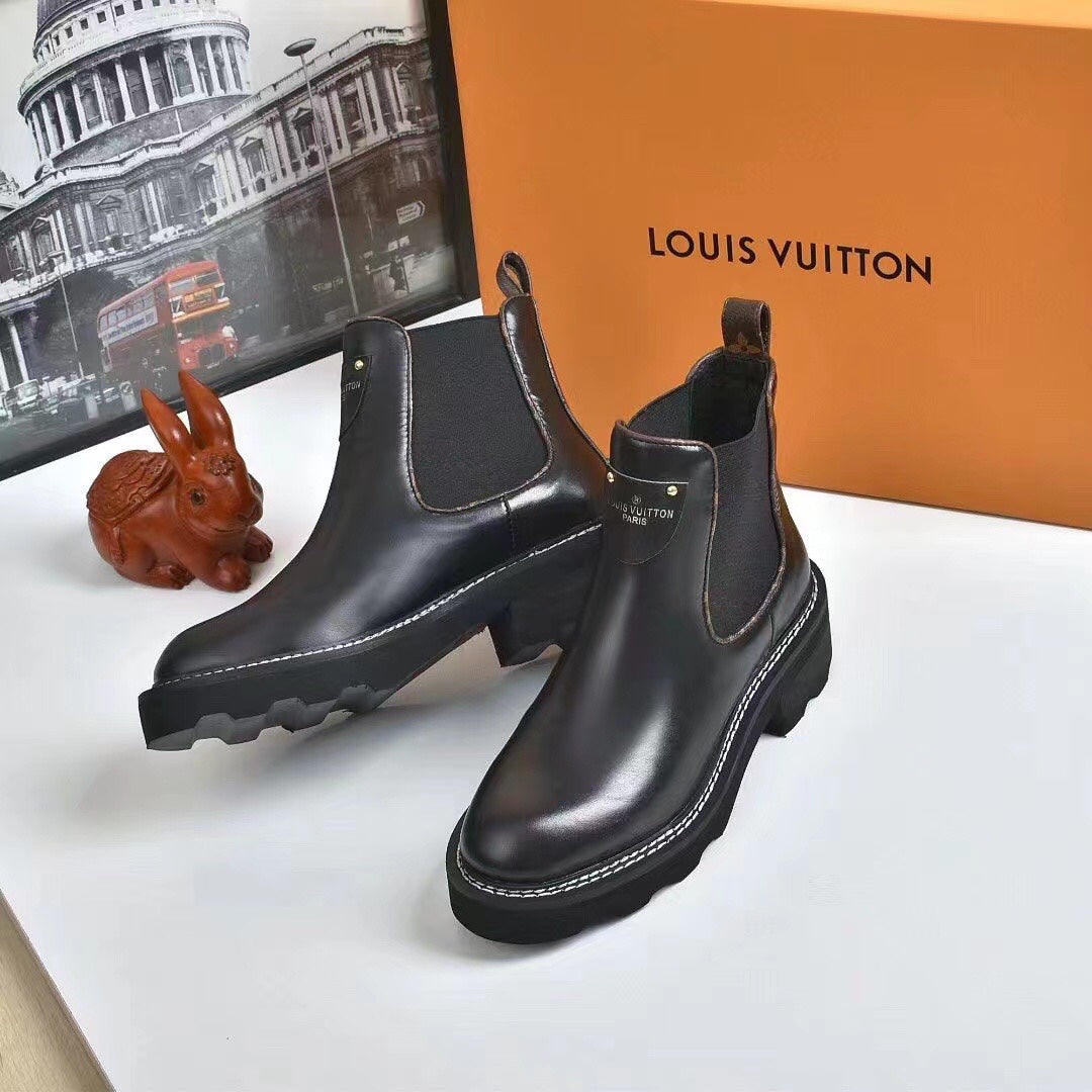 nmb nmb BEAUBOURG ANKLE BOOTS CALF LEATHER BLACK 1A8949