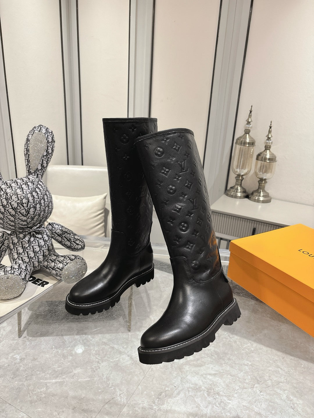 Vbs TERRITORY FLAT HIGH BOOT BLACK 1AVBS2X