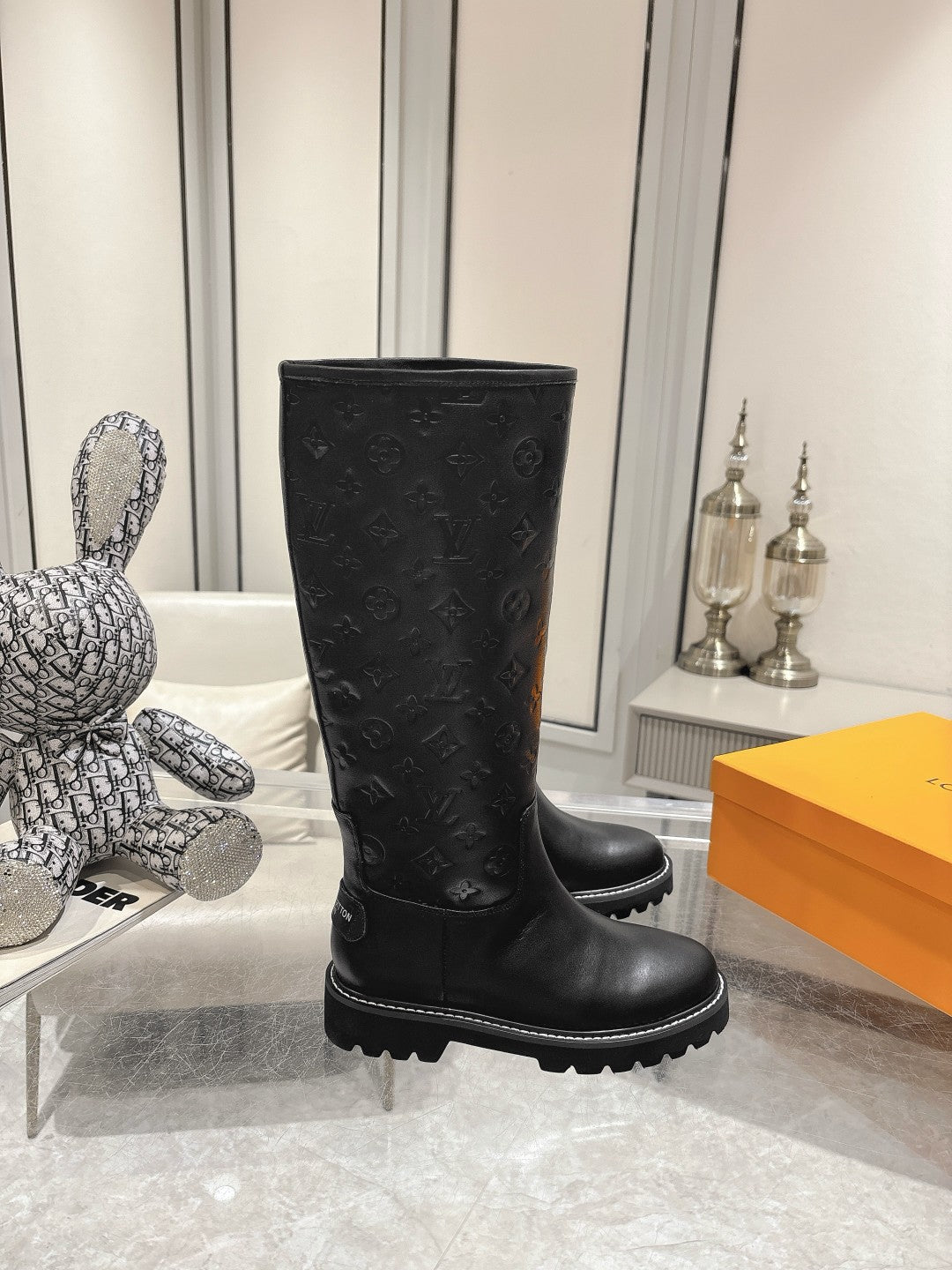 Vbs TERRITORY FLAT HIGH BOOT BLACK 1AVBS2X