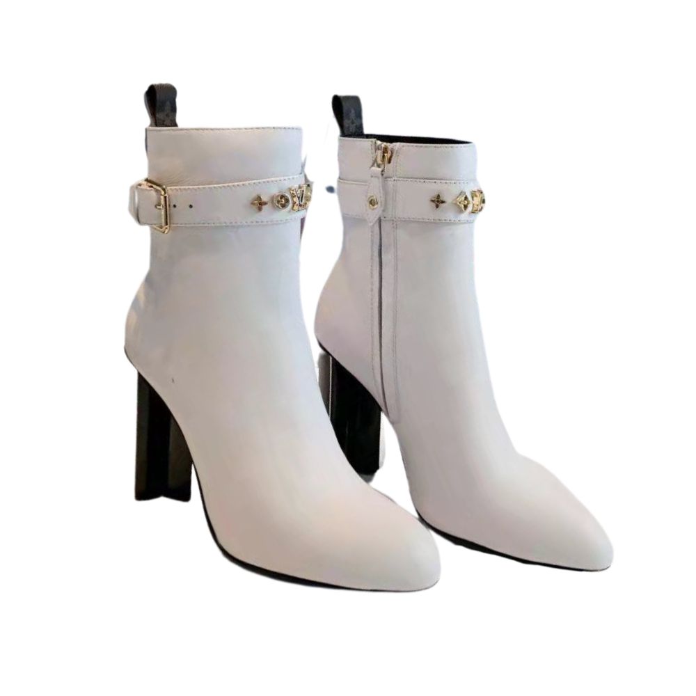 nmb ANKLE BOOT WHITE
