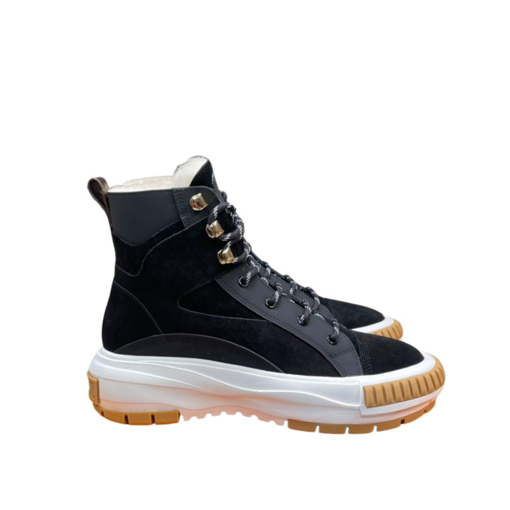 nmb SQUAD SNEAKER BOOTS BLACK