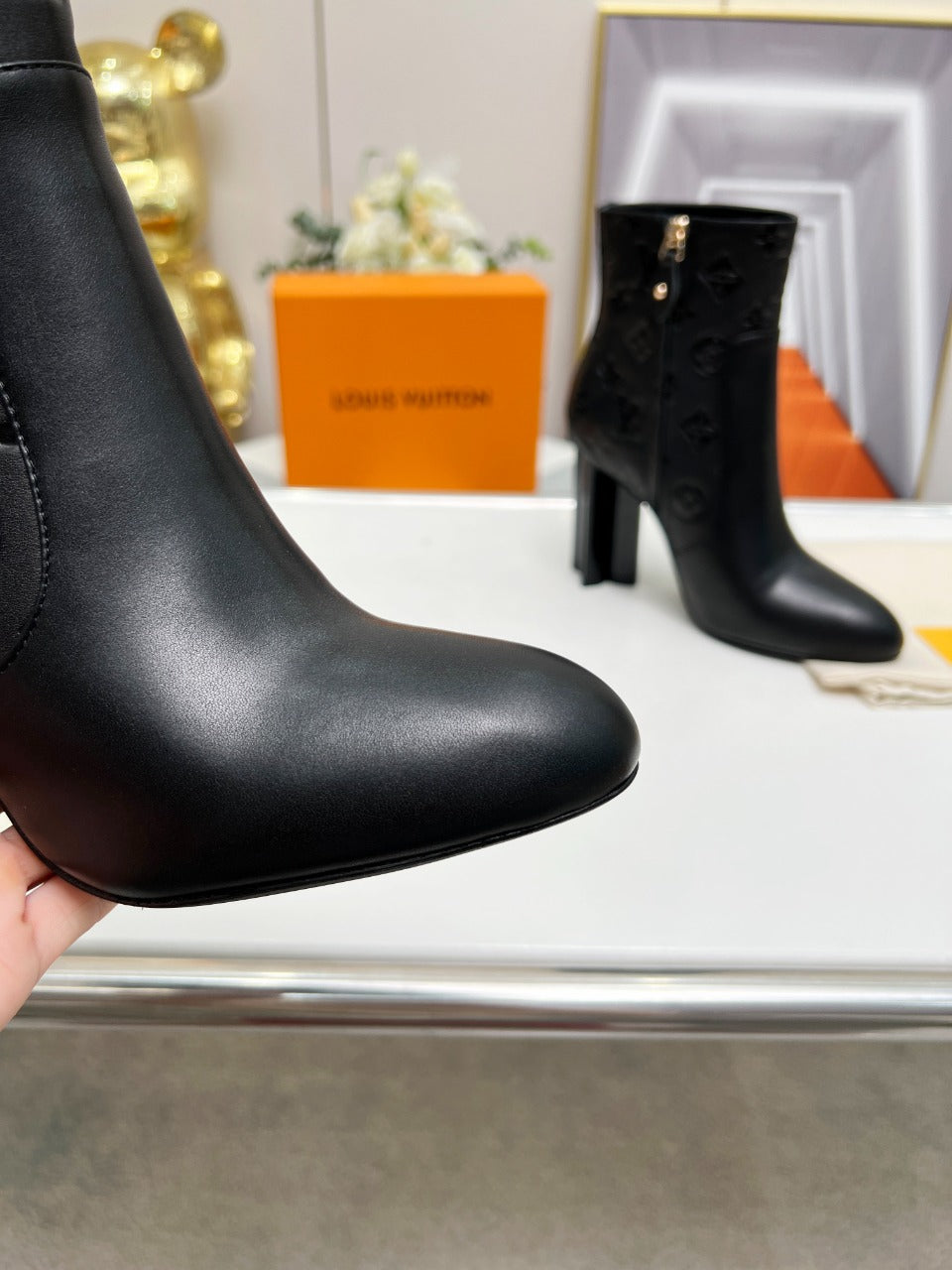 nmb SILHOUETTE ANKLE BOOT BLACK 1ABP9J