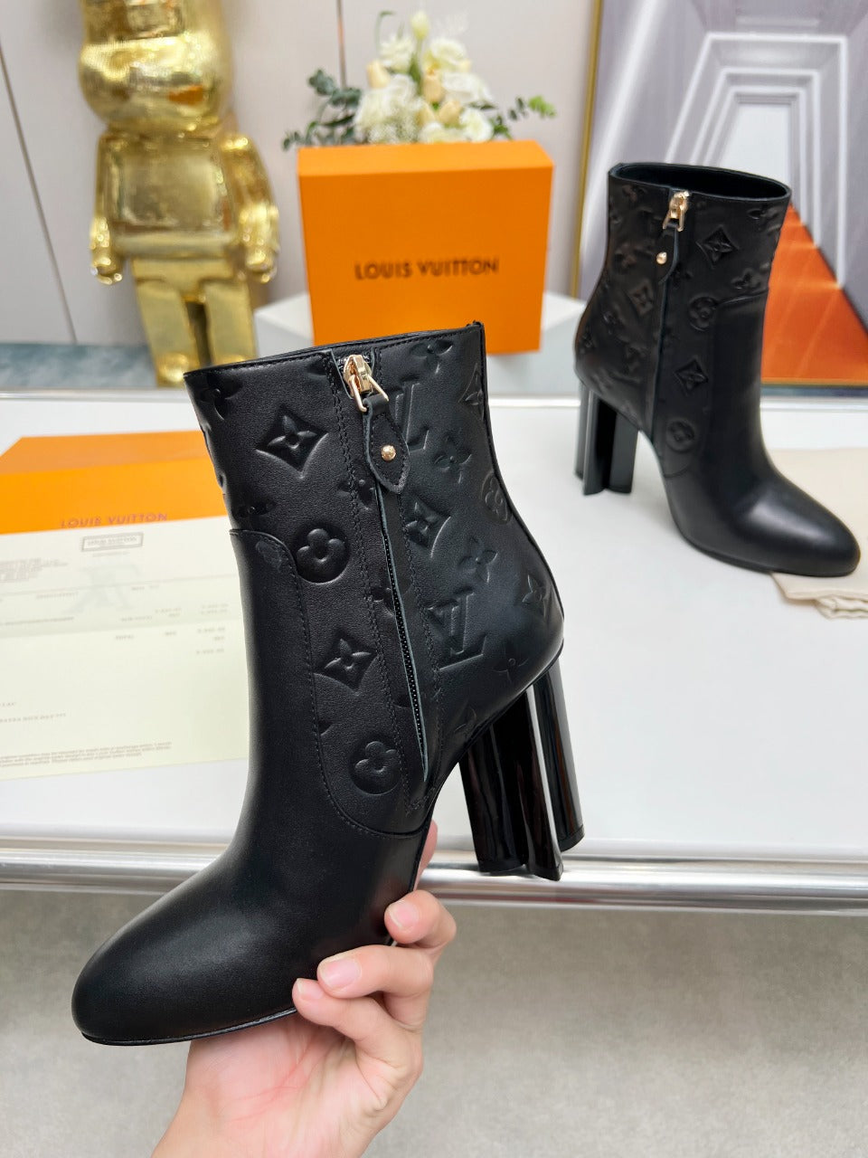 nmb SILHOUETTE ANKLE BOOT BLACK 1ABP9J