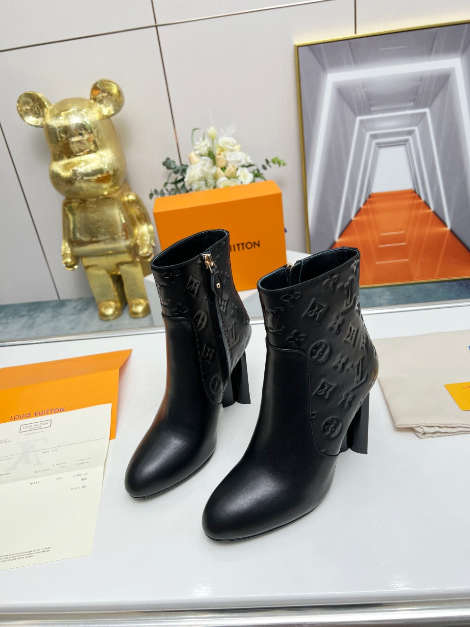 nmb SILHOUETTE ANKLE BOOT BLACK 1ABP9J