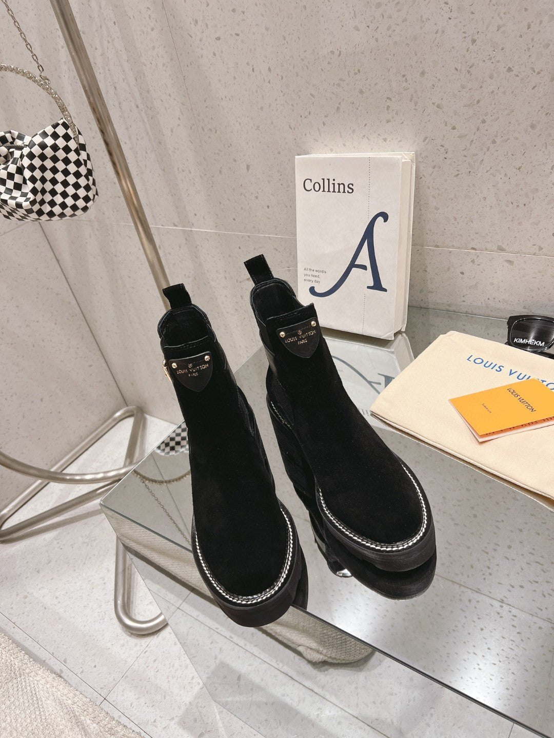 nmb BEAUBOURG ANKLE BOOT BLACK 1ACKCK