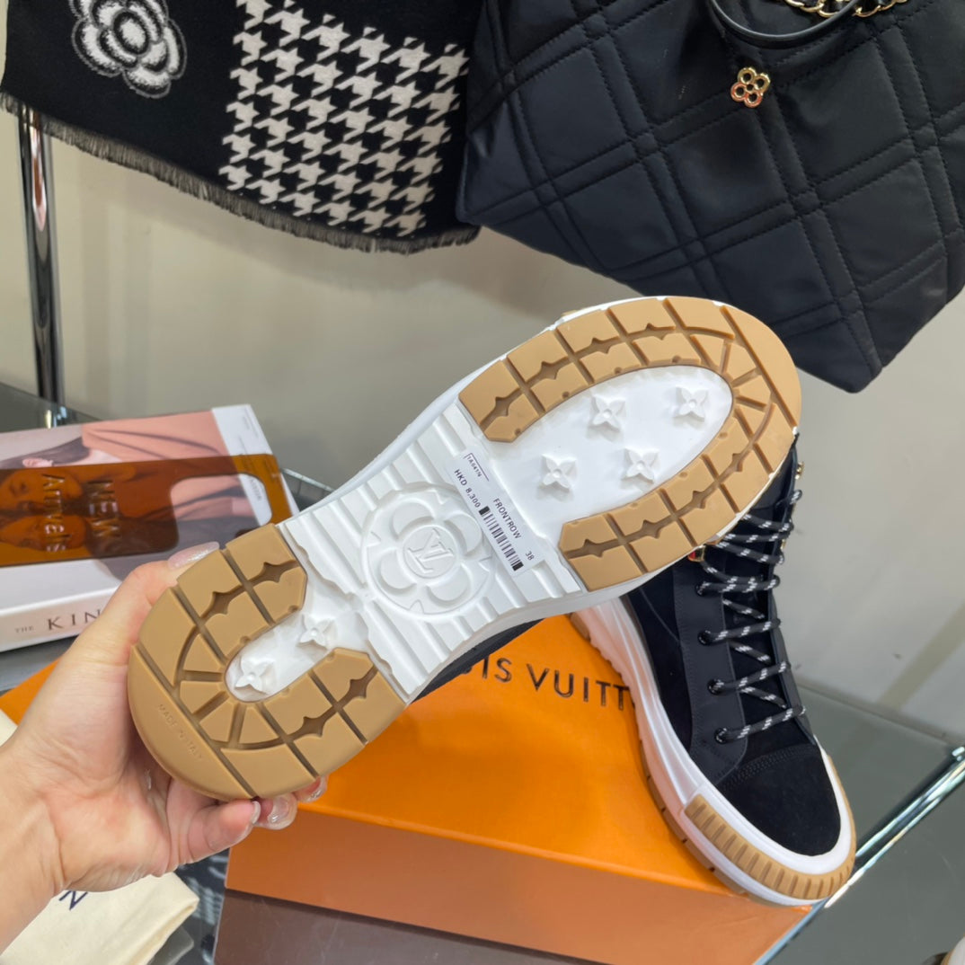 nmb SQUAD SNEAKER BOOTS BLACK