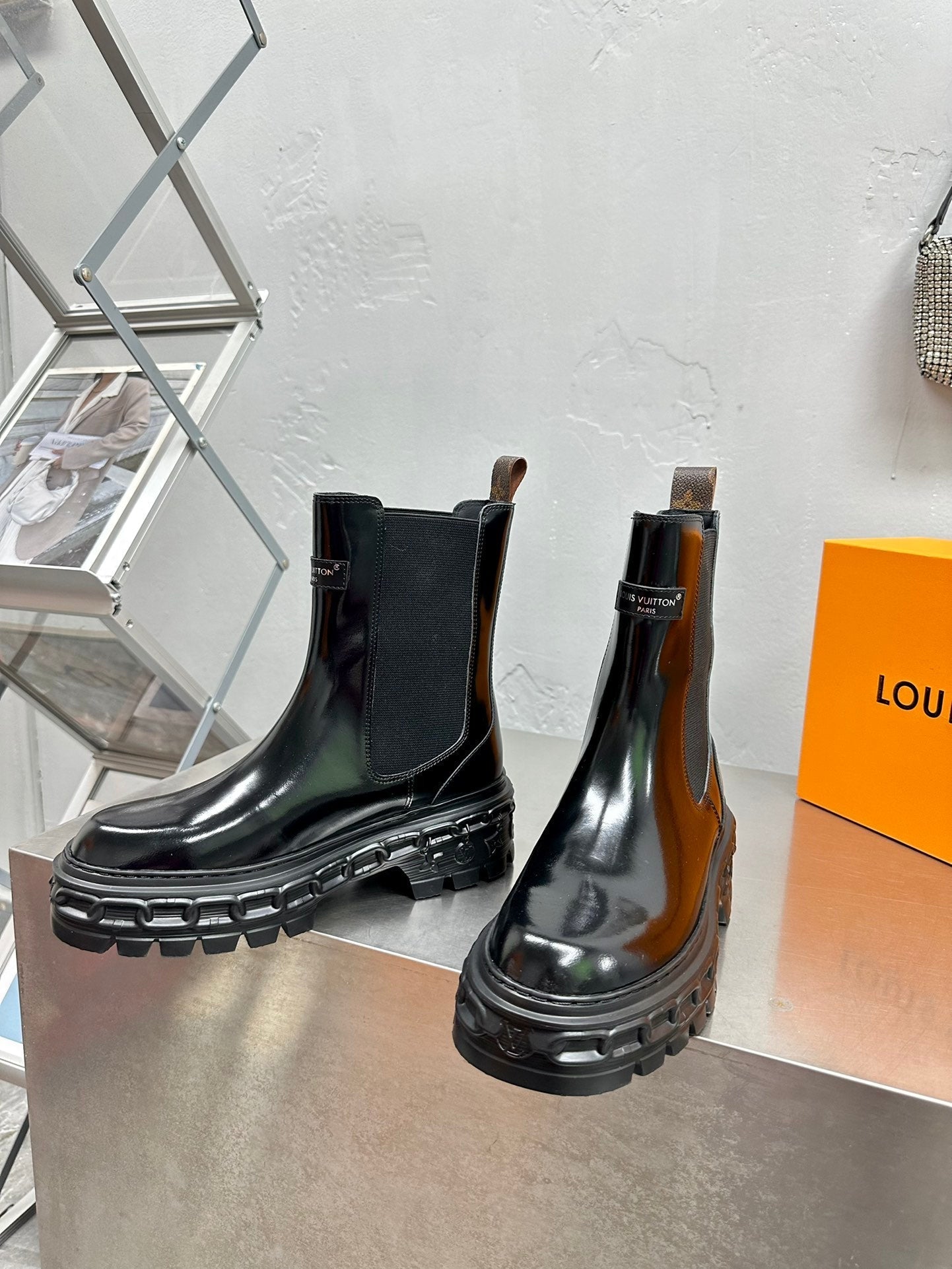 nmb nmb RECORD CHELSEA BOOT BLACK 1AC7YI