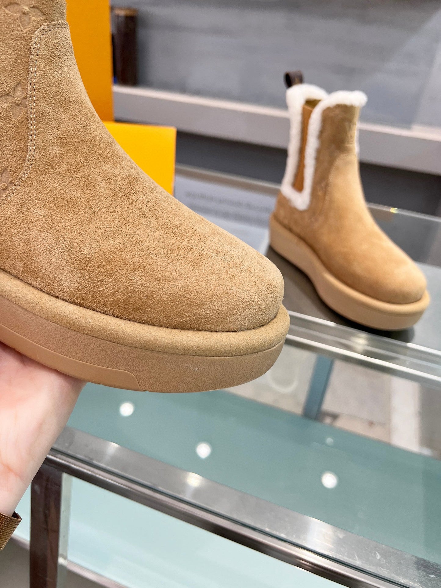 nmb ASPEN CHELSEA ANKLE BOOT BEIGE 1ADC7R