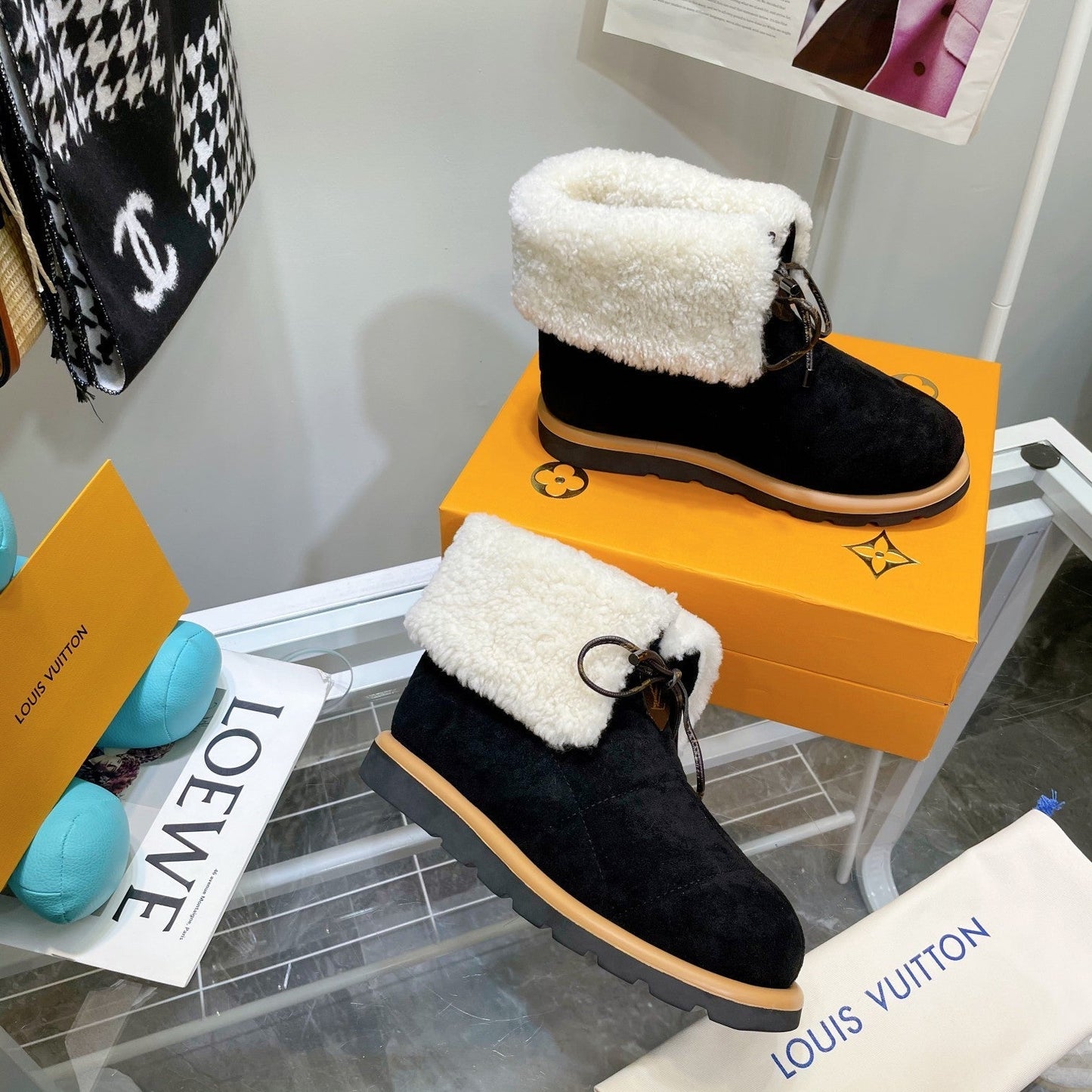 nmb PILLOW COMFORT ANKLE BOOTS BLACK