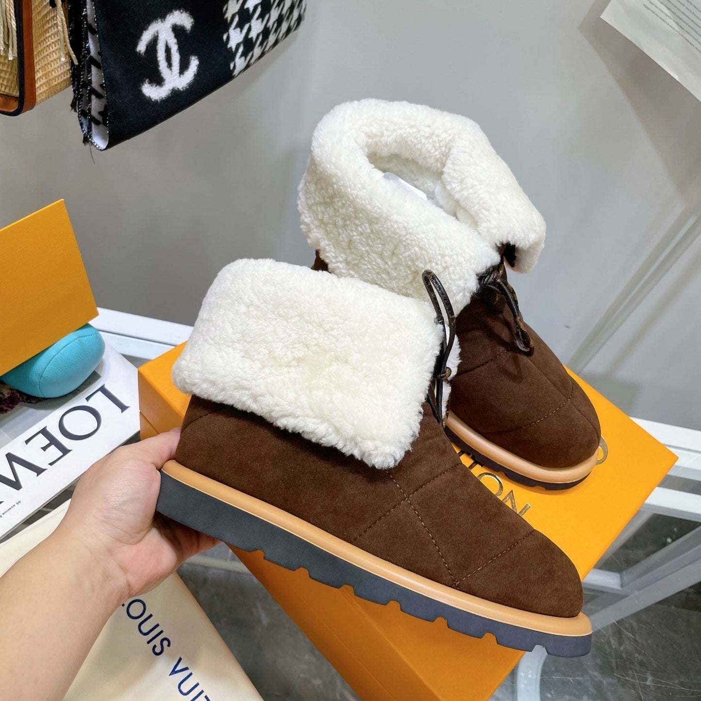 nmb PILLOW COMFORT ANKLE BOOTS BROWN 1A94W2