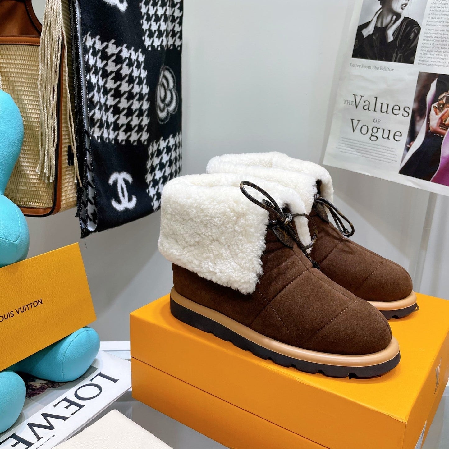 nmb PILLOW COMFORT ANKLE BOOTS BROWN 1A94W2