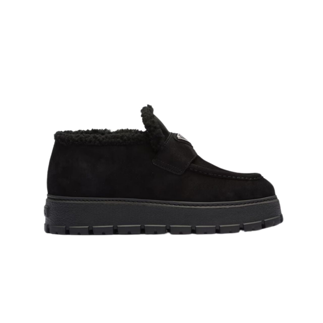 VBS SUEDE LOAFER BOOTIES BLACK 1D245N 3I2M F0002 F ZB45