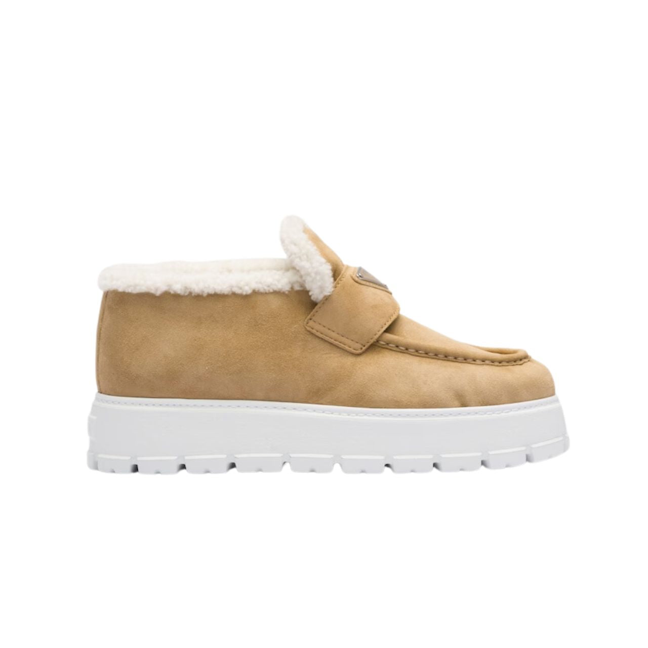 VBS SUEDE LOAFER BOOTIES ECRU 1D245N 3I2M F0379 F ZB45