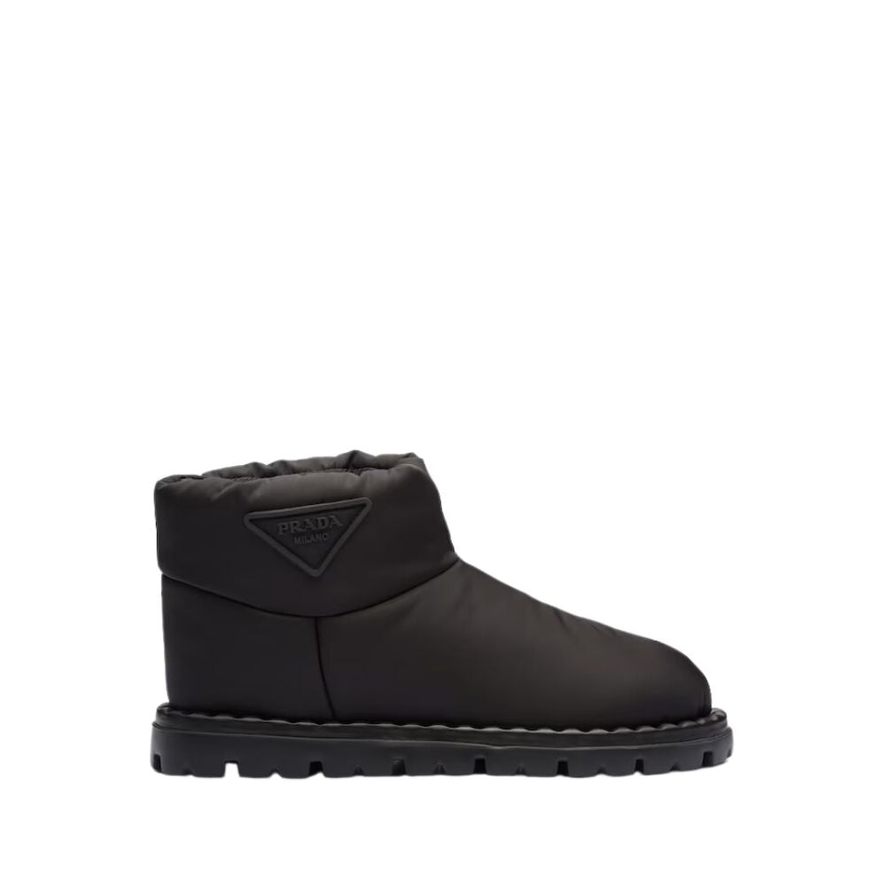VBS NYLON FABRIC BOOTIES BLACK 1T259N 3LGO F0002 F 020