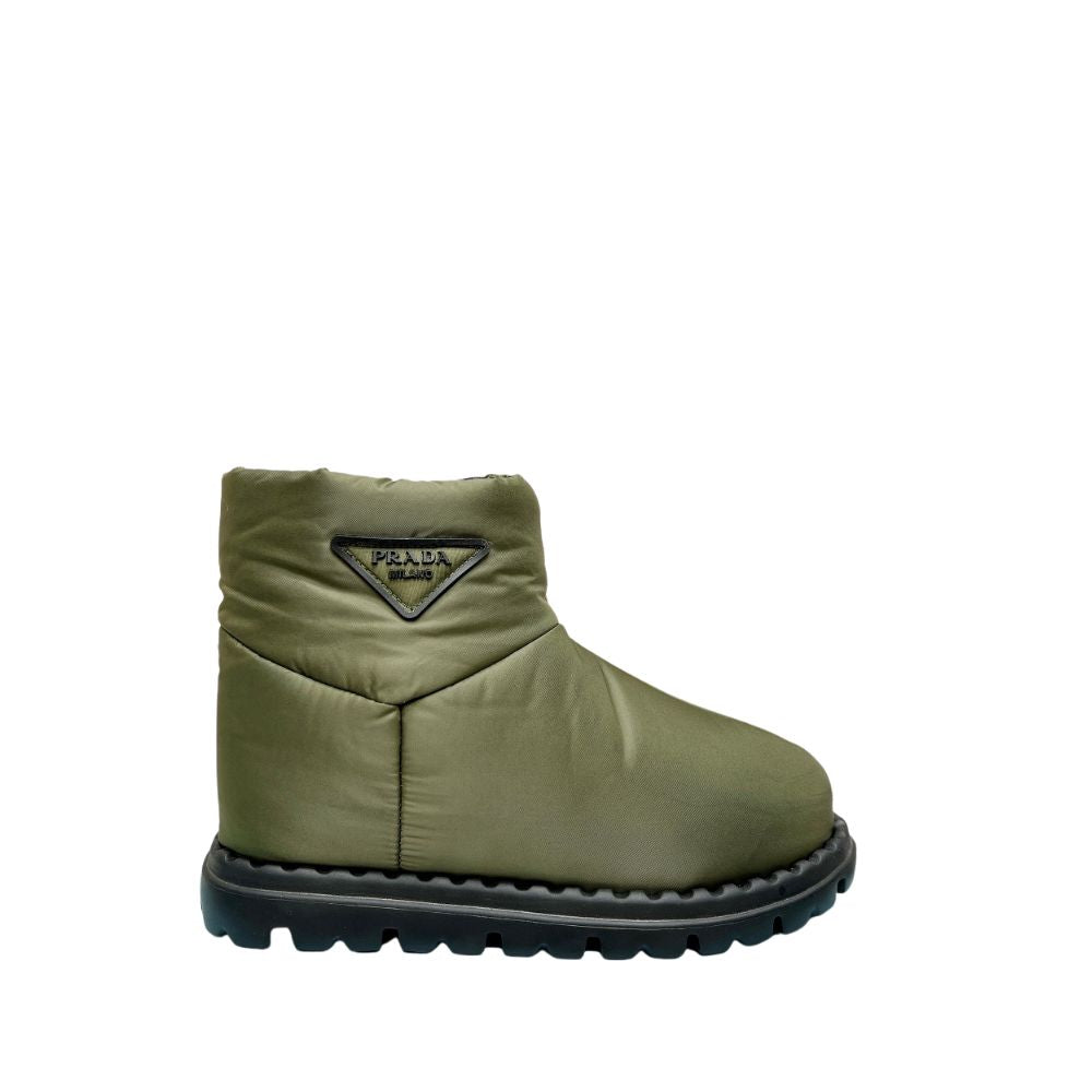 VBS NYLON FABRIC BOOTIES GREEN
